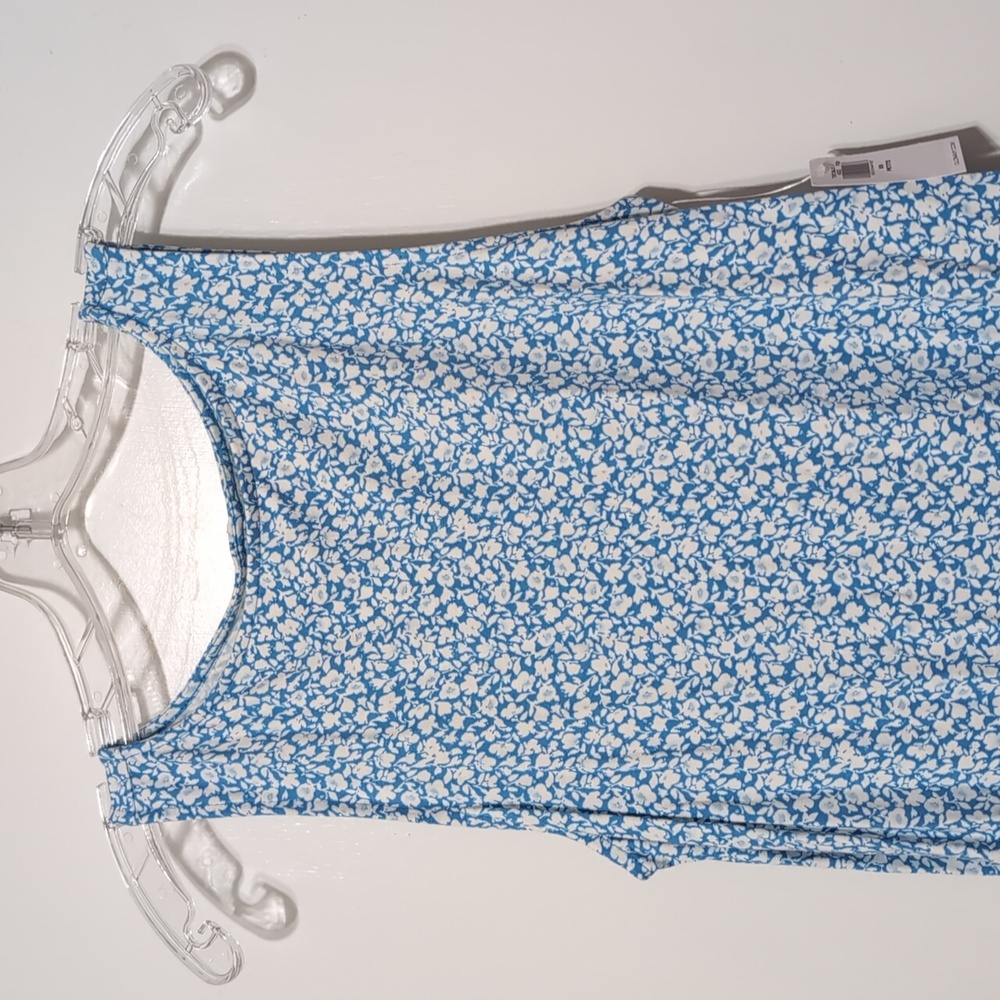 Old Navy Blue Floral Mini Dress